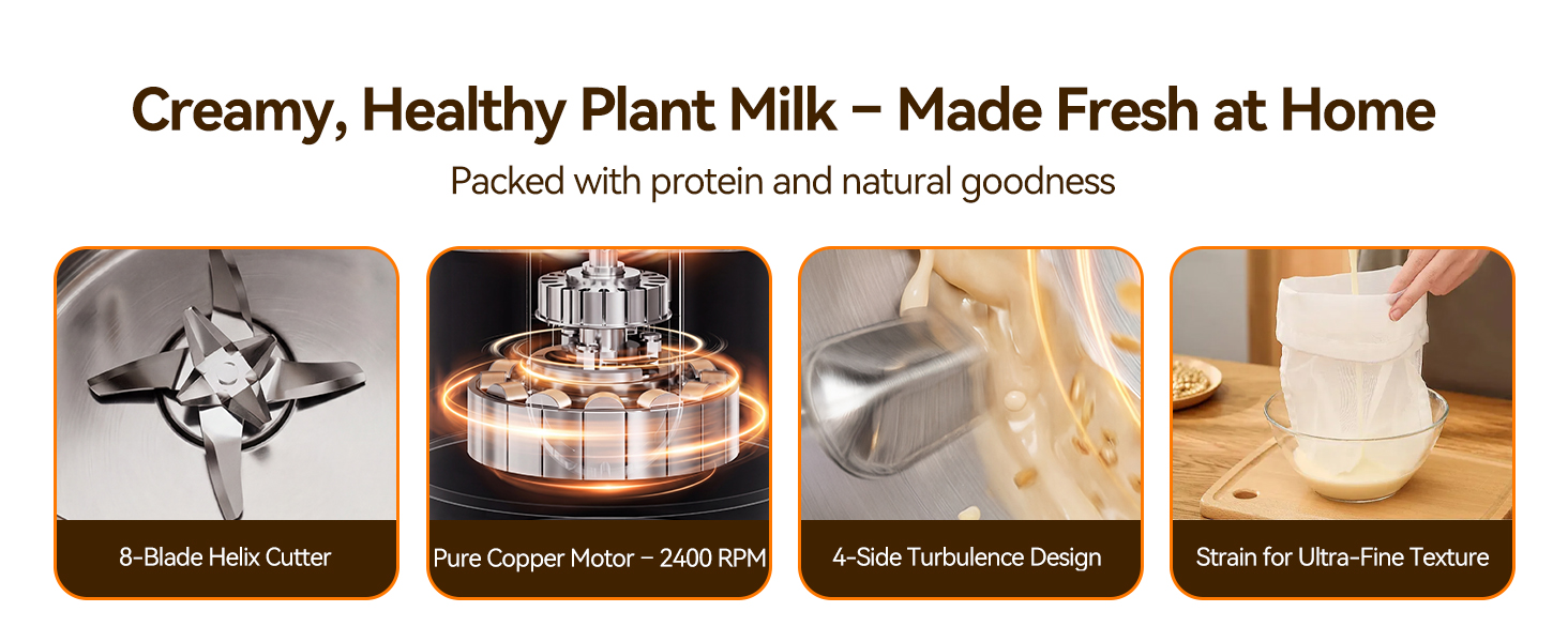 Nut milk maker