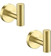 Nolimas Bathroom Towel Hooks SUS 304 Stainless Steel Coat Hook Round Clothes Towel Coat Robe Hook...