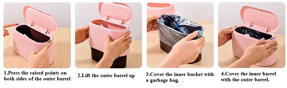 Cover the inner barrel with the outer barrel.