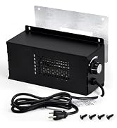 Hiorucet Speed Variable PBAR-2427 Fireplace Blower Fan Kit for Pleasant Hearth Vent Free Stove or...