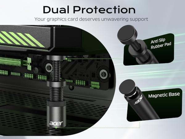graphics card support, anti sag gpu stand