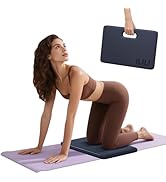 ILILI Yoga Knee Pad Foldable, TPE Soft Pad 24*17*0.5inch (Folding Size 17*12*1inch) for Knee Push...