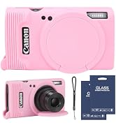 SZHSYJY Case for Canon PowerShot ELPH 360 HS/IXY 650/IXUS 285 HS Camera,Soft Silicone Protective ...