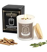 Scented Candle, Candles for Home Scented, 5.2 oz Soy Candles for Aromatherapy, Natural Hand-Poure...