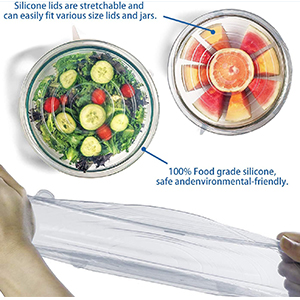 Silicone Stretch Lids