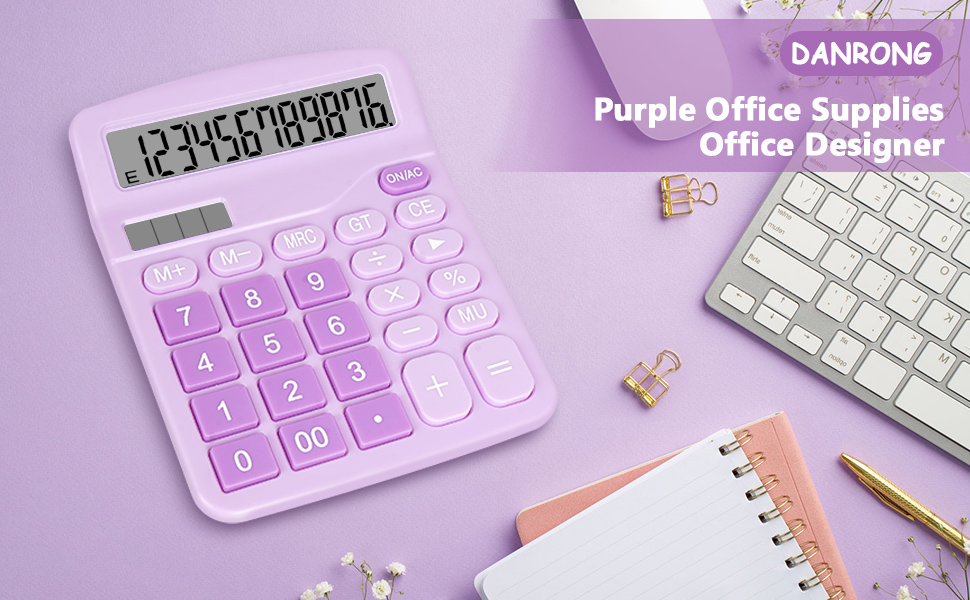 Calculator purple-1