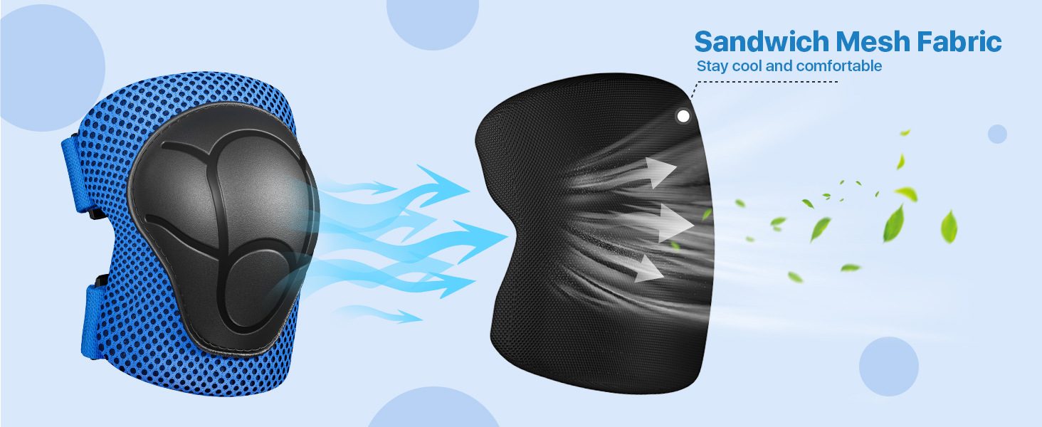 kids knee pads and elbow pads set
