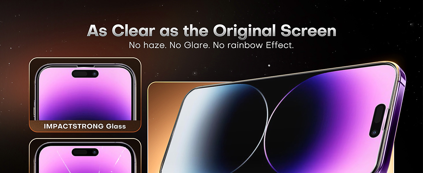 Clear glass 14ProMax