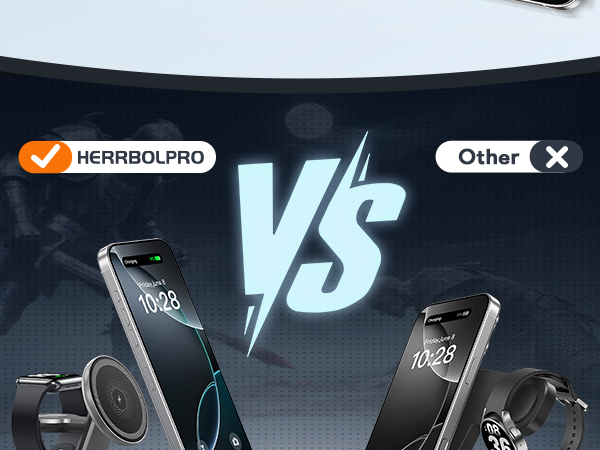 3 in 1 wireless charging station