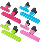 FINDMAG Chip Clips, Food Bag Clips(4 Large & 4 Small Size ), Kitchen Sealing Clips, Bag Clips for...