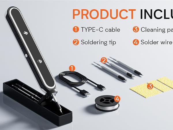 Mini Cordless Soldering Iron Kit