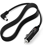 Aotto Electric Lunch Box Food Heater 12V/24V Vehicle Plug 90 Degree Angle Power Cable Replacement...