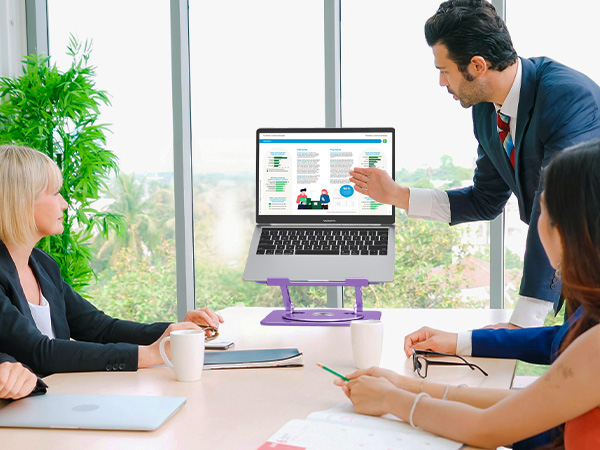 laptop stand for desk portable notebook stand ergonomic laptop riser office desk accessories