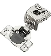 HOME EDIT 2 Pack 1 Pair 1-1/4 inch Overlay Soft Close Cabinet Hinges for Kitchen, Stainless Steel...