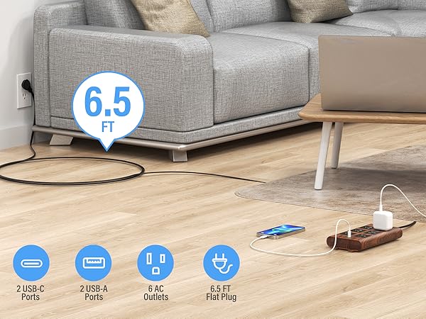Power Strip with USB