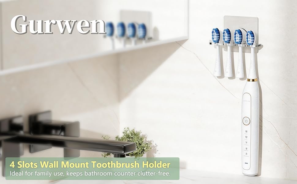 adhesive toothbrush holder