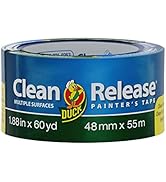 Duck Clean Release Blue Painter's Tape, 2-Inch (1.88-Inch x 60-Yard), Single Roll, 240195