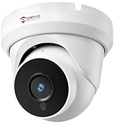 Anpviz 4MP PoE IP Turret Camera with Microphone/Audio, IP Security Camera Outdoor Indoor, Night V...