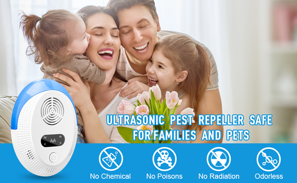 Ultrasonic pest repeller