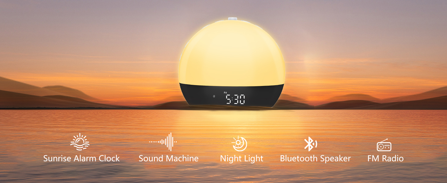 sunrise alarm clock