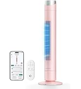 ZAFRO Smart Tower Fan for Bedroom,120° Oscillating Fans that Blow Cold Air | 28ft/s High-Speed 12...