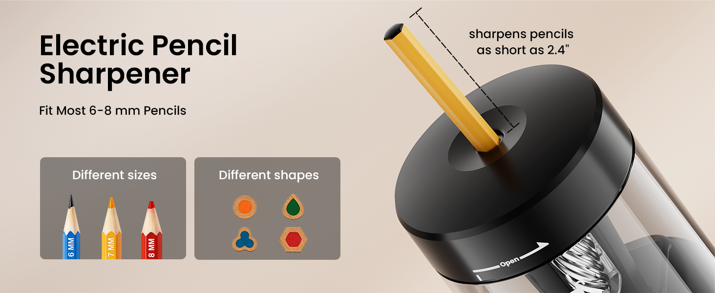 electric pencil sharpener