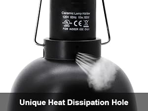 reptile heat lamp fixture Basking Heat Bulb for Reptile Glass Terrariums Reptile Light Fixture