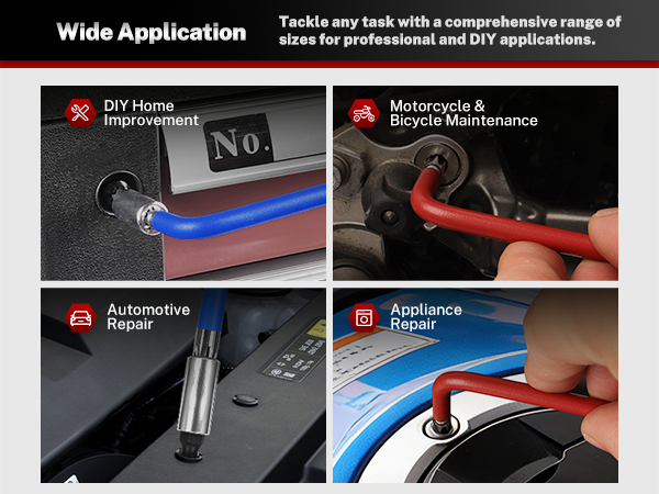 magnetic trox key wrench set