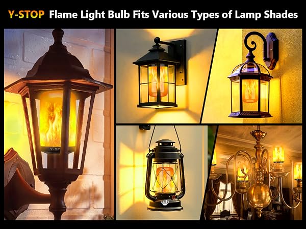 flame light bulbs