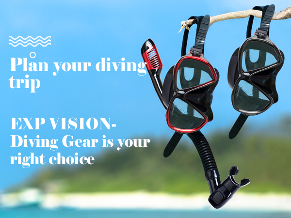 Dry Snorkel Set,Panoramic Wide View,Anti-Fog Scuba Diving Mask,Professional Snorkeling Gear