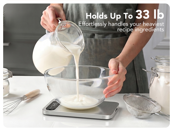 large food scale 33 lb
