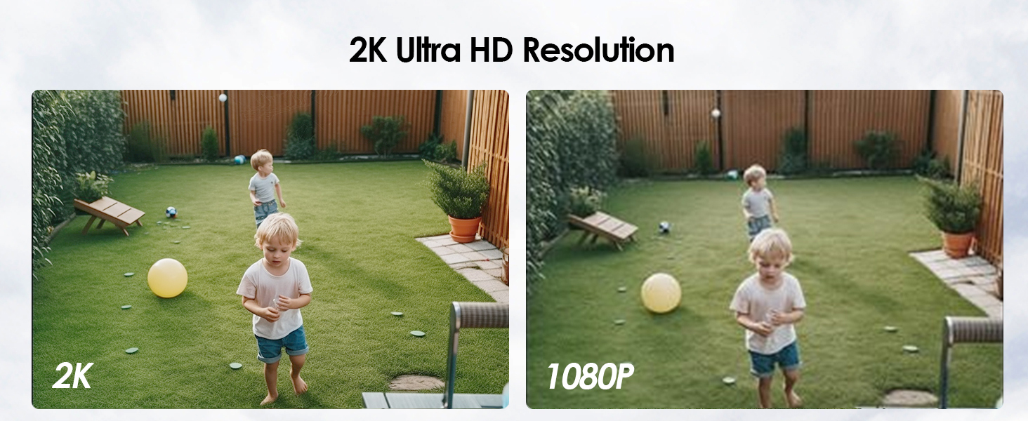 2K outdoor camera