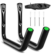 SWANLAKE GARDEN TOOLS 2-Piece Heavy Duty Kayak Storage Rack, 120LBS 16" Garage Storage Hooks, Uti...