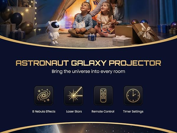 Star Projector Galaxy Night Light