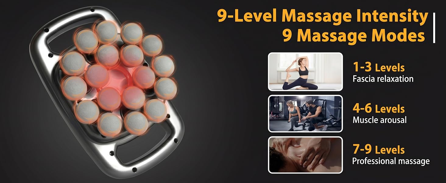18 Head Massager