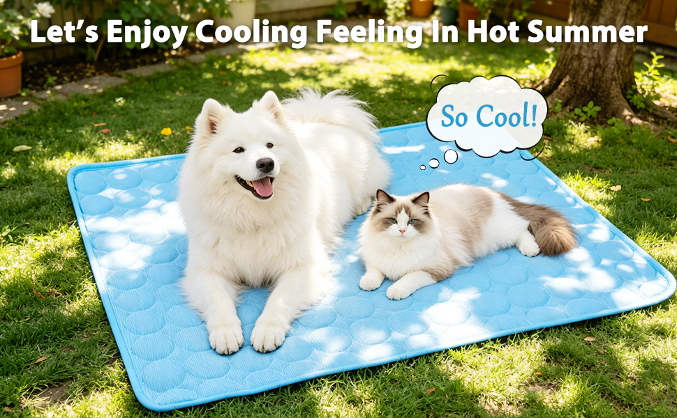 dog cooling mat for large dog