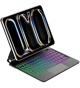 FOGARI Keyboard Case for iPad Pro11 M4 2024 11 inch | Slim Magnetic Wireless Detachable Tablet Ke...