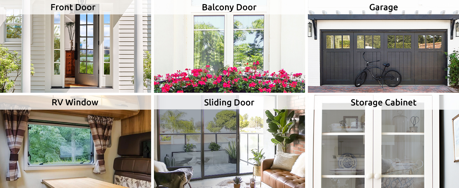 glass door window film
