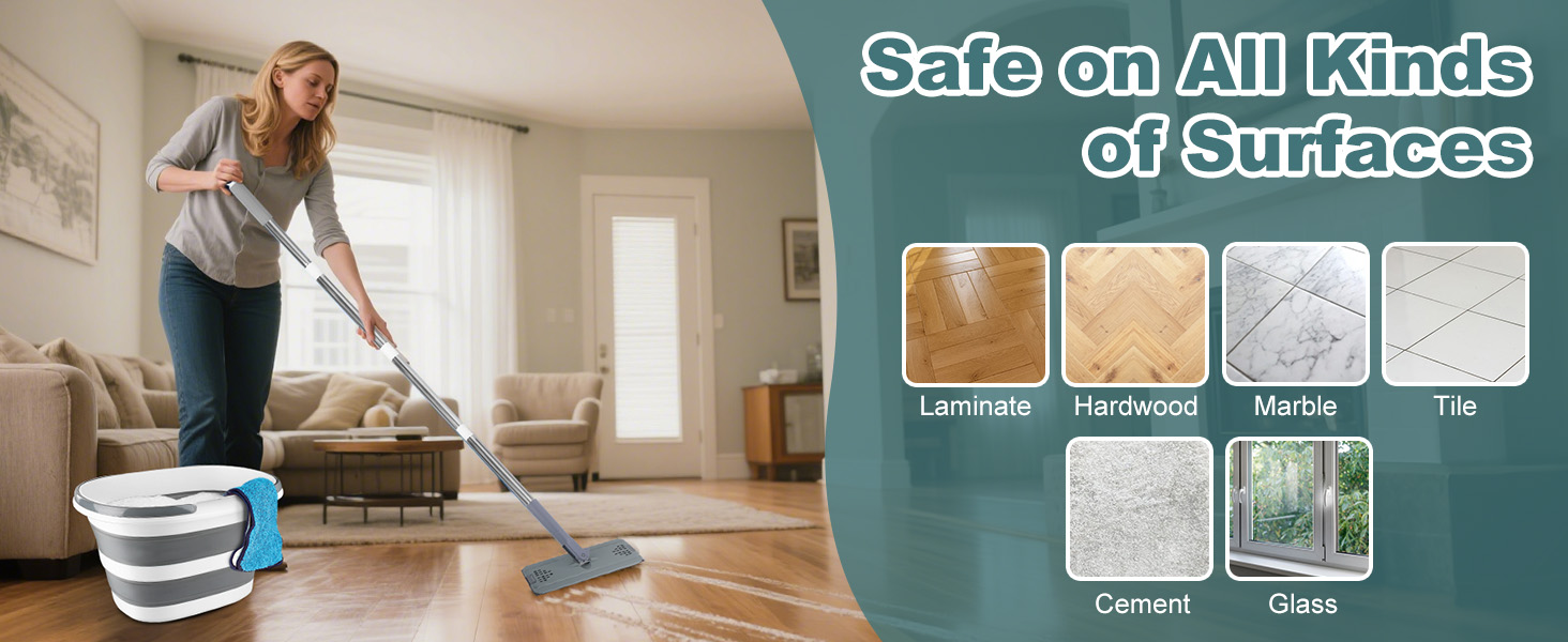 wood floor mop