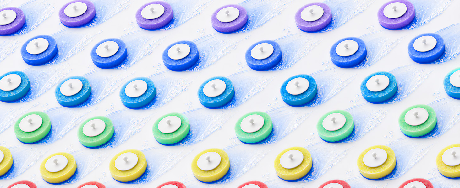 Colored brush head atmosphere image