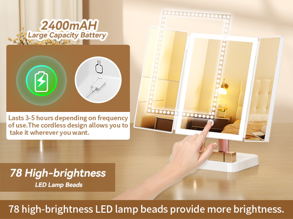 light up mirror for makeup