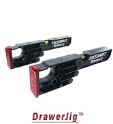 Milescraft 1341 Drawer Jig – Reversible Drawer Slide Jig for Drawer Installation – Easy-Align Tab...