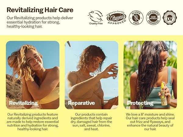 Sun Bum Revitaliizng Hair Care