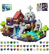 150 PCS Magnetic Building Blocks for Kids, Montessori Magnetic Toys, Build Zombie Island Set, STE...