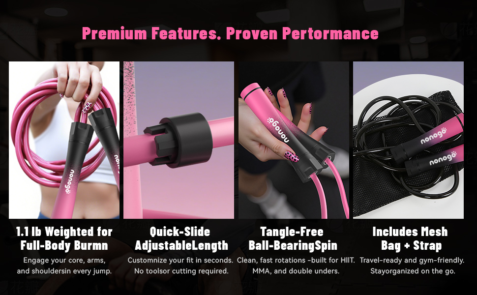 jump rope,jump rope for women,exercise,weighted jump rope for women,weighted jump rope, Skipping