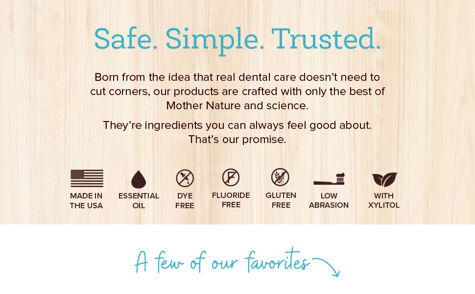 Oxyfresh dental care products have ingredients to fight bad breath at the source without alcohol
