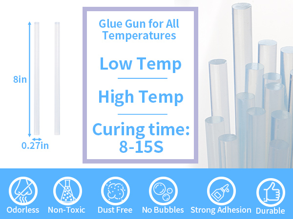 mini hot glue sticks