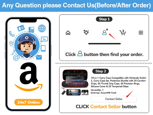 Accessories Bundle Compatible with Nintendo Switch 2