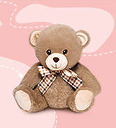 Compact little kid backpack with stuffed animal - unique gifts for toddlers
