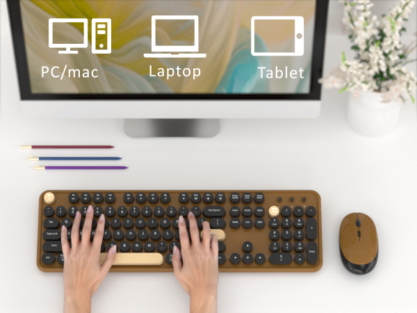 typewriter style keyboard